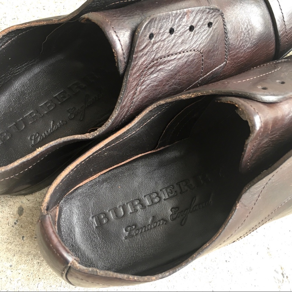 Burberry Prorsum distressed brogue shoes - Picture 3 of 8